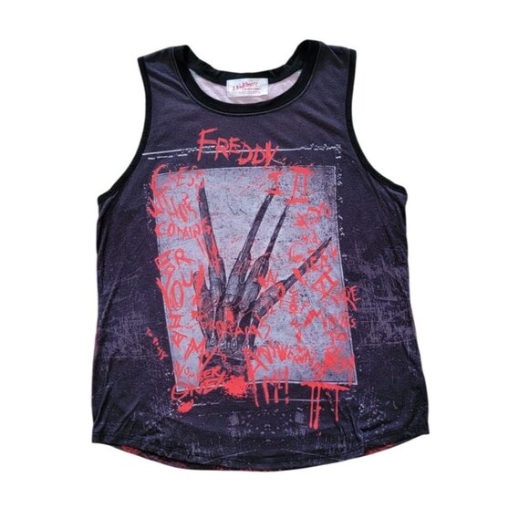 A Nightmare On Elm Street Tops - A Nightmare On Elm Street Women's Tank Top Sz Medium